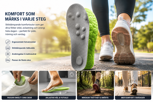 StepEase™ Känn känslan av att gå på moln
